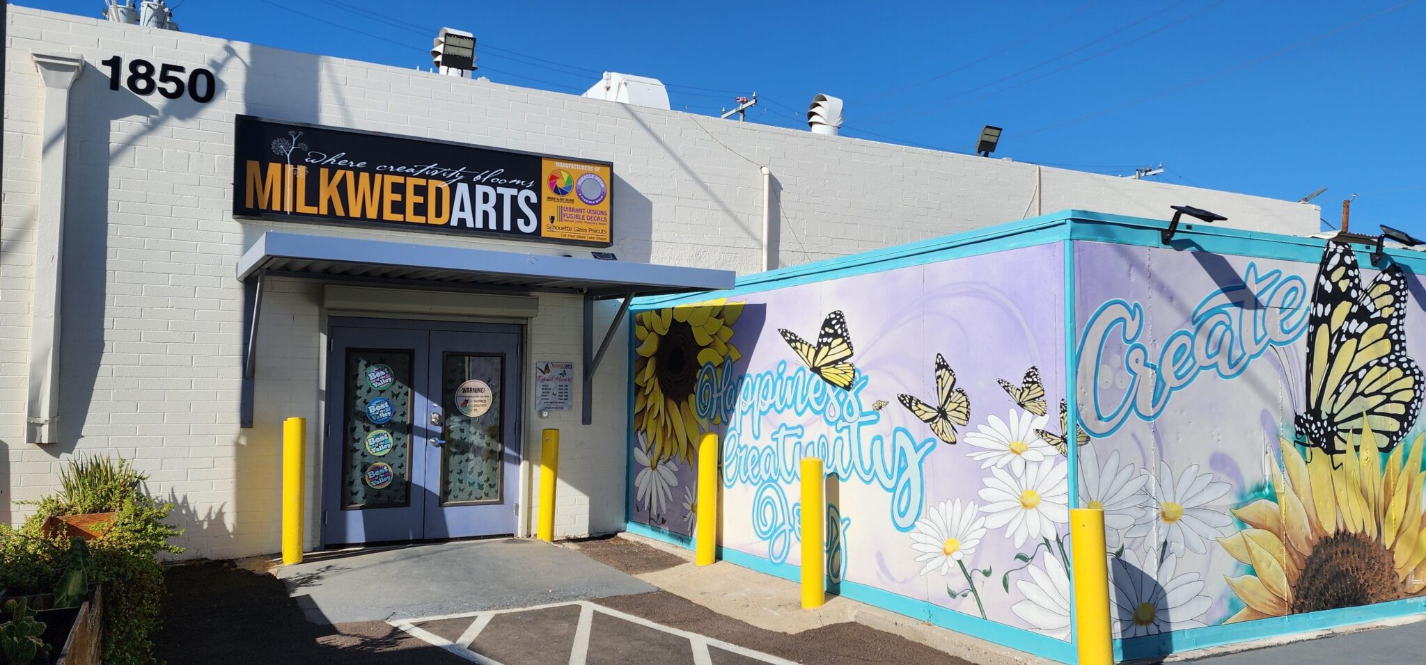milkweed arts storefront